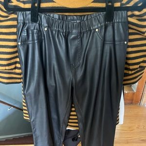 Zara Faux Leather Pants